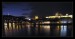 Blick auf die Karlsbrücke und den Hradschin am Abend